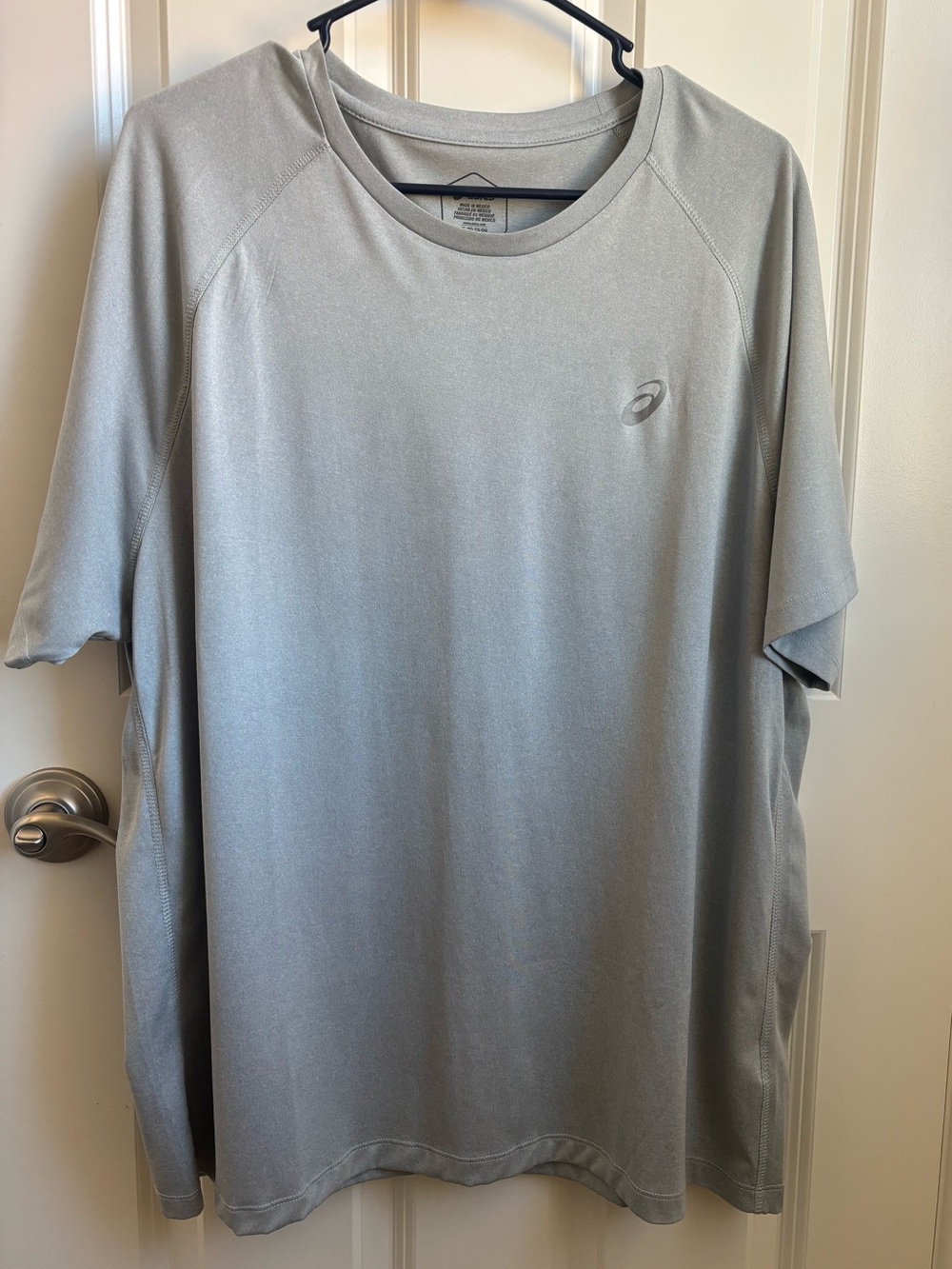 Asics Light Gray Men's Short Sleeve Performance Tee
